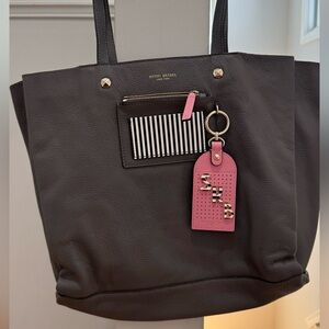 Henri BENDEL Grey three section tote bag